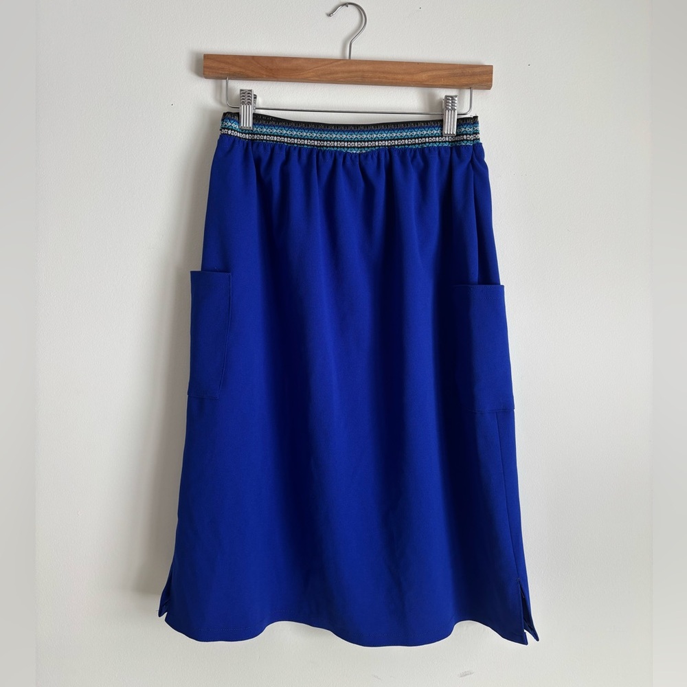 Midi Scrub Skirt for Work or Casual Wear